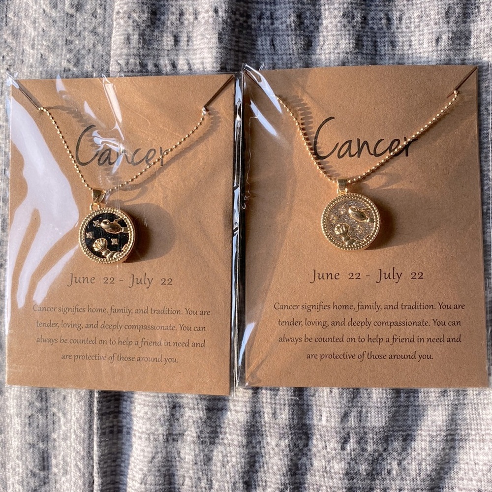 Zodiac Cancer Necklace